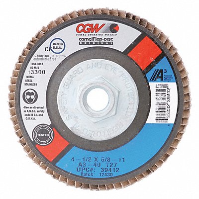 Flap Disc 4.5x7/8 T29 A3 XL 80G