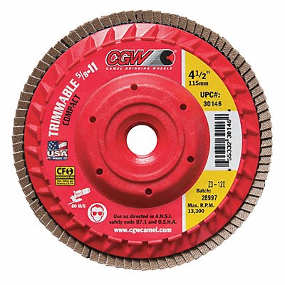 Flap Disc 4.5x5/8-11 Z3 40G ZA