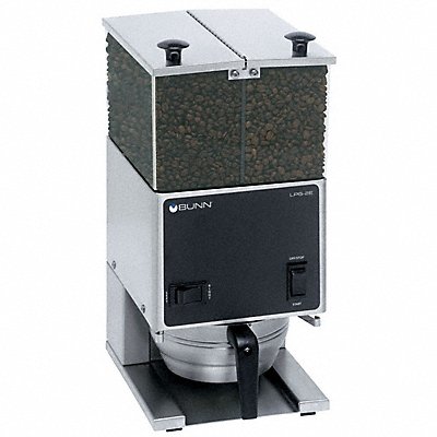 Portion Control Coffee Grinder 2 Hopper