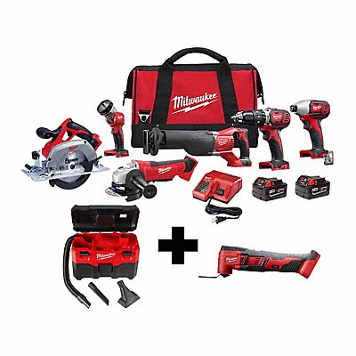 M186-Tool Kit M18 Vac M18 Multi-Tool