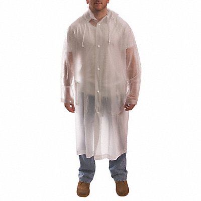 Raincoat PVC Clear 2XL 48 