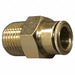 Threaded Tube Fitting Brass