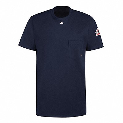 Interlock Tee Navy SS FR 2XL