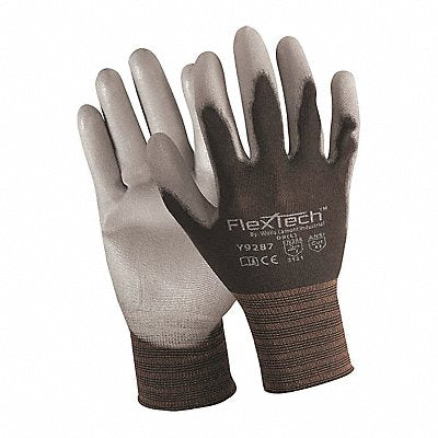 Black Nylon Lightweight Gray Pu Palm L