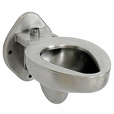 Prison Toilet SS Top Spud Wall Mount