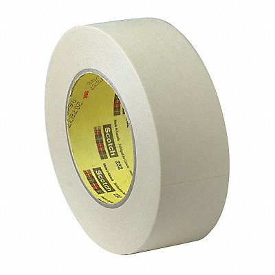 Masking Tape 1/2 W 60 yd L Tan