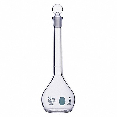 Volumetric Flask 50 mL 130 mm H PK6