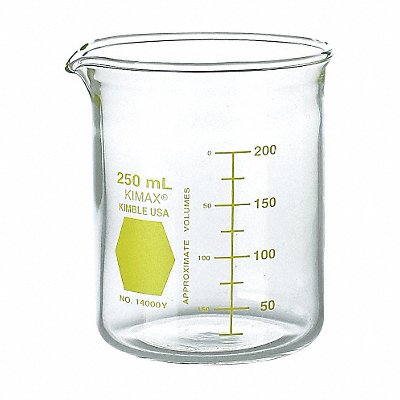 Beaker 150 mL 81 mm H 57 mm Dia PK12