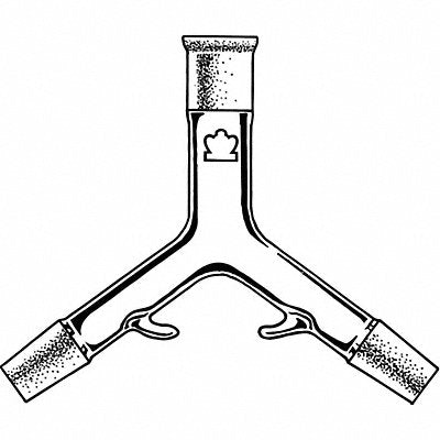 Adapter 60 mm L 14/20 14/20 Clear