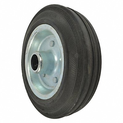 Repl Wheel Black 6 In Pk2