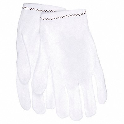 Knit Gloves M White PK12
