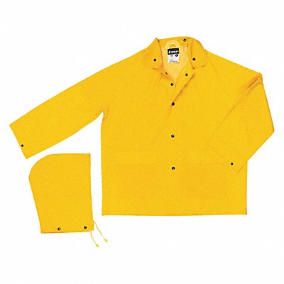 Classic 0.35mm Pvc Poly Jacket Yellow XL