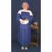 Disposable Apron Vinyl Blue 45 x35 PK12