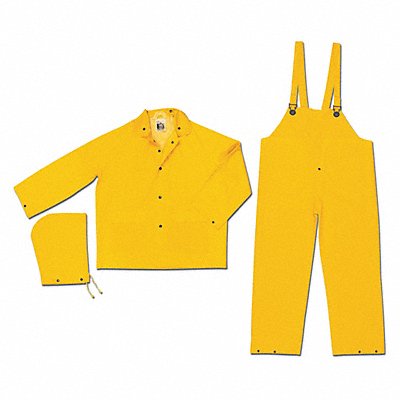 Classic .35Mm Pvc Poly Suit 3 Pc Fr XL