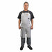 Leather Welding Bib Apron Split Leg 24X