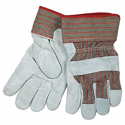 Leather Gloves L/9 Cowhide PK12