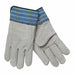 Leather Gloves Gray L PK12