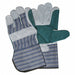 Leather Gloves Gray L PK12