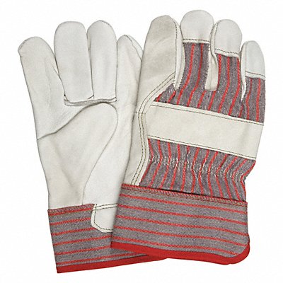 J3492 Leather Gloves Beige L PK12