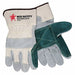 J3484 Leather Gloves Gray M PK12