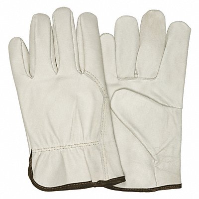 J3523 Leather Gloves Beige L PK12