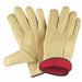 Leather Gloves Beige S PK12