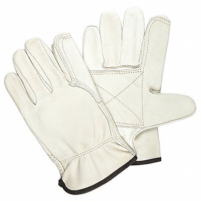 J3520 Leather Gloves Beige L PK12