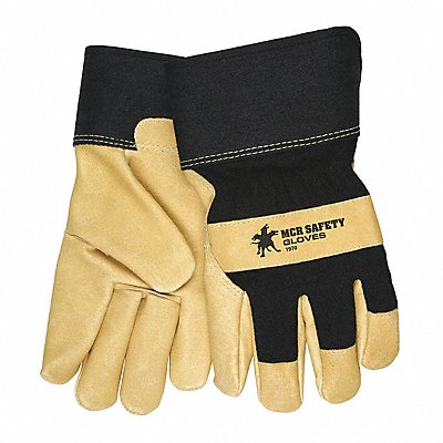 Leather Gloves Beige XL PK12