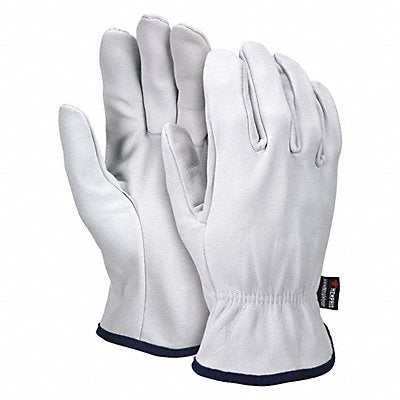 Leather Gloves White 3XL PK12