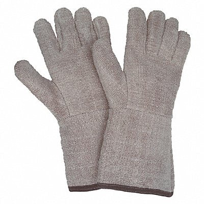 Heat-Resistant Glove XL Brown/White PK12