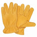 J3544 Leather Gloves Yellow XL PK12