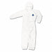 Tyvek Coverall W Hood L PK25