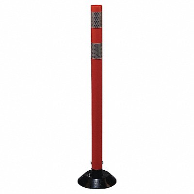 G6577 Delineator Post Orange HDPE 36 In