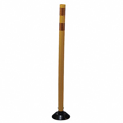G6578 Delineator Post Yellow HDPE 48 In