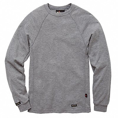 FR Long Sleeve T-Shirt Heather Gray L