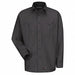 Long Sleeve Shirt Charcoal Poly/Cotton