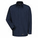 Long Sleeve Shirt Navy Polyester/Cotton