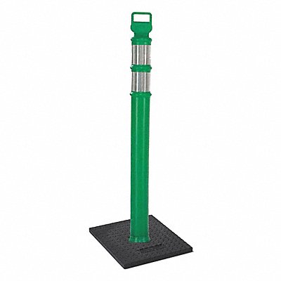 G9281 Delineator Post Green HDPE 45 In