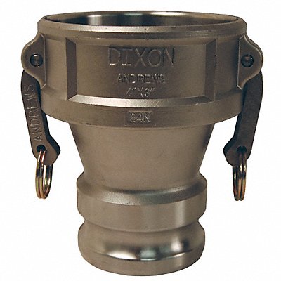 Cam and Groove Adapter 3  4 316 SS