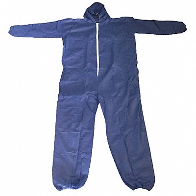 Coveralls XL Blue Polypropylene PK25