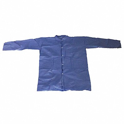 G6098 Lab Coat Blue Button 5XL PK25