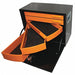 Five Drawer Road Box Orange/Black Steel