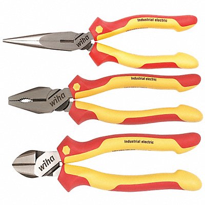 Plier Set Insulated 3 Pcs