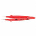 Insulated Tweezers Straight Fine 5 In