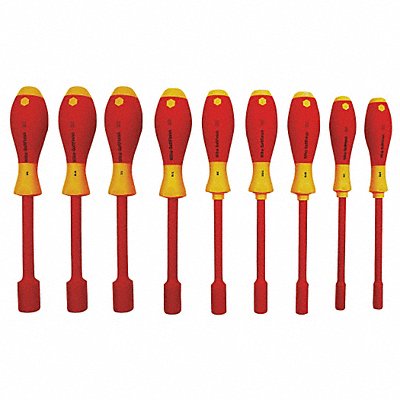 Solid Round Shank Nut Driver Set