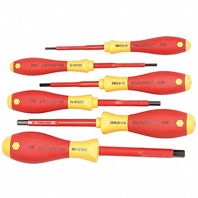 Insulated Screwdriver Set NmPcs6