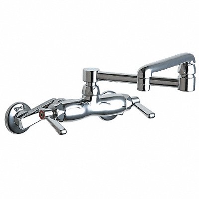 Double Joint Chrome Chicago Faucets 445