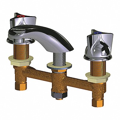 Low Arc Chrome Chicago Faucets 404