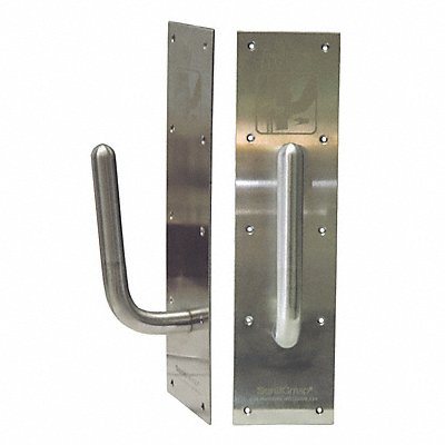 Door Handle Stainless Steel 16 In L