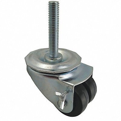 Low-Profile Easy-Turn Thread Stem Caster